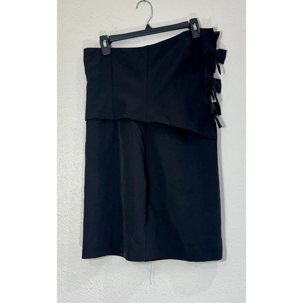 ASTR Black Dress with Side Bows NWT Size M